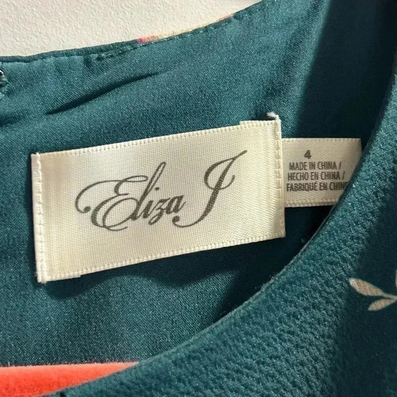 Floral Print Long Sleeve Midi Dress size S - Picture 9 of 11